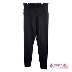 Lysse Womens XS High-Rise Jeans Pants Black Stretch Pull-On Skinny Activewear